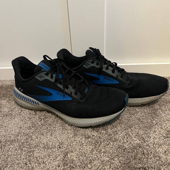 Brooks Other - Brooks Launch 8 Black and Navy Men's Running Shoes - 12